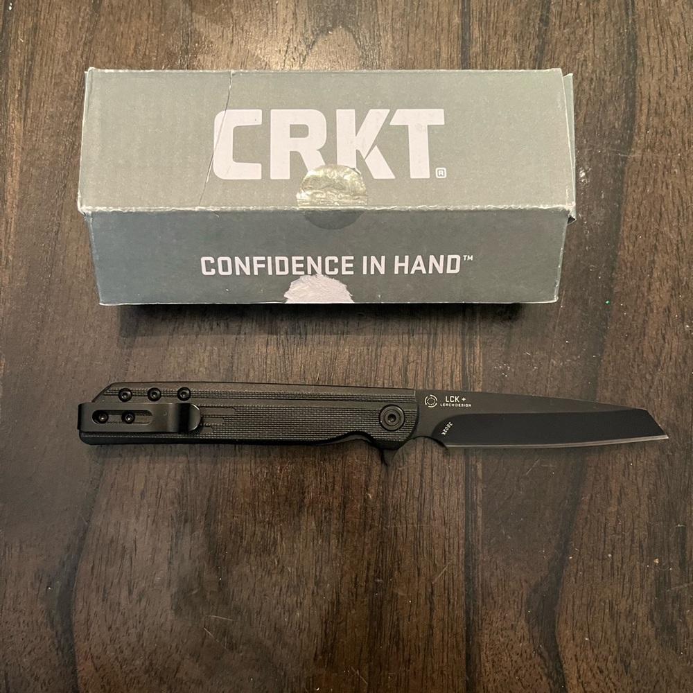 CRKT LCK LERCH DESIGN BRAND NEW WITH BOX